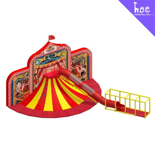Toboggan d'escalade volcanique pour enfants, équipement de jeux intérieur et extérieur