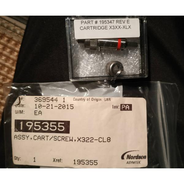 Asymtek 195355 ASSY,CART/SCREW, DV-8322-CL8 16 Пич Asymtek DV-7000 Диспенсерные принадлежности