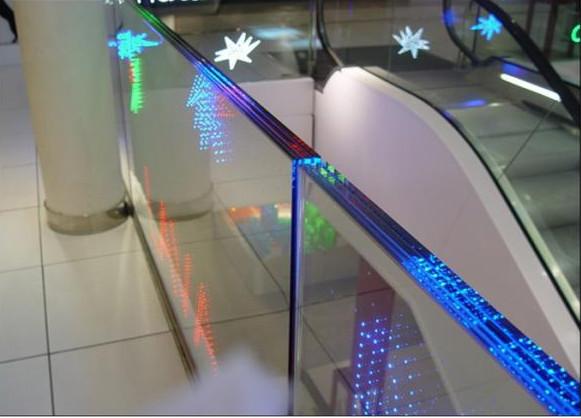 P16 High Transparent LED Display , Outdoor Video Glass Wall working Temperature -10~40℃
