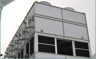 Seamless Carbon Steel Coils Evaporative Condenser , Ammonia Condenser For Workshop