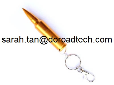 Metal Bullet USB Flash Drive, Special Gift Metal USB Pen Drives
