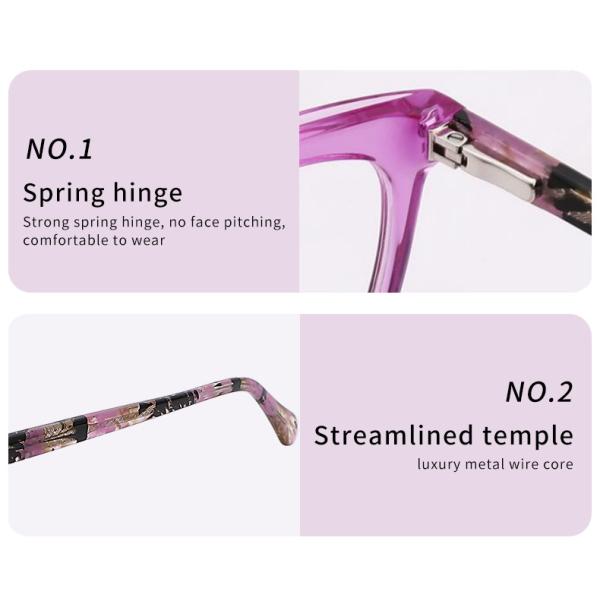 Шикарные стекла глаза кота ацетата круглые приглаживают поверхность не поляризовыванную для женщин