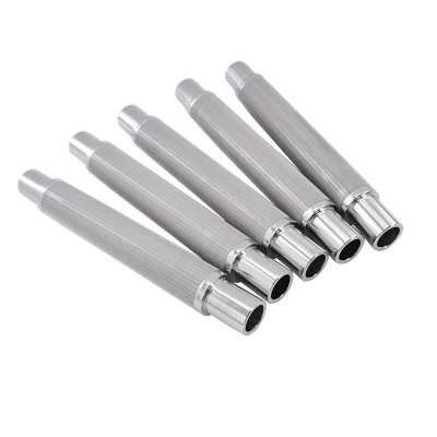 Precision Stainless Steel Water Filter Cartridge With Threaded Or Flanged End Connection Fine Filtration