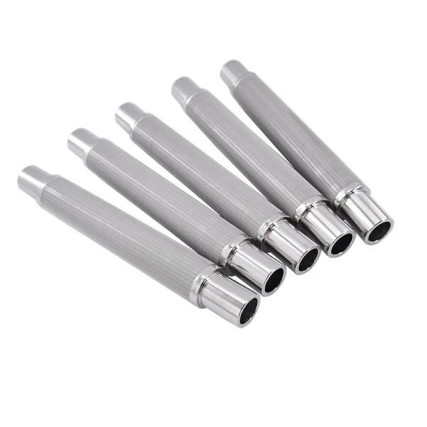 Precision Stainless Steel Water Filter Cartridge With Threaded Or Flanged End Connection Fine Filtration