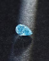 10 Mohs Pear Loose Diamantes azuis cultivados em laboratório 1.0ct-1.8ct Certificado IGI