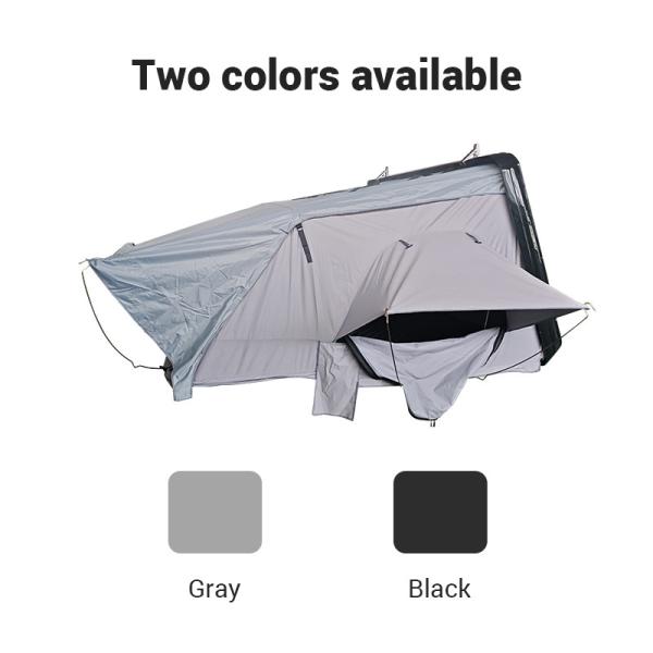 Hard Case Roof Top Tent 210x160cm ABS Shell 300gsm Polyester