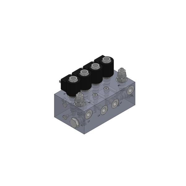 Hydraulic Power Units Aluminum Manifold Block