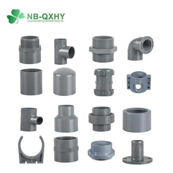 Water Supply PVC Van Stone Flange Pipe Flange with Pn16 Thickness and Glue Connection