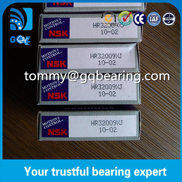 Máquina CNC con rodamiento de rodillos cónicos en miniatura HR32009XJ de 20 mm de altura