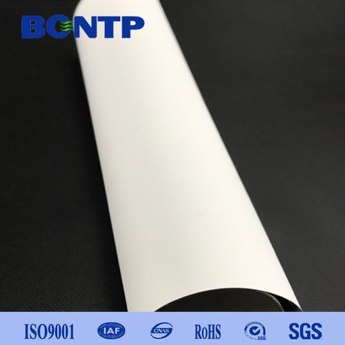 Block Out PVC Coated Polyester Tarpaulin Tent Flame Resistant Canvas 850g