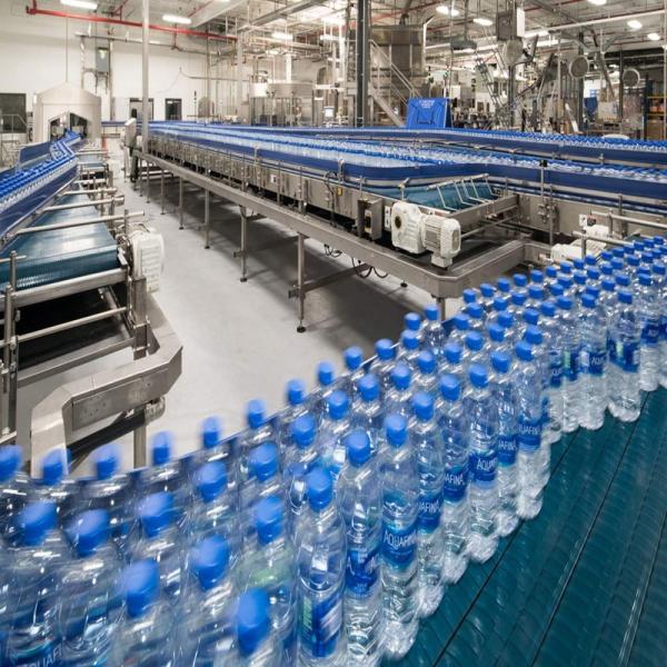 ISO CGF 8.3KW Automatic Water Filling Machine 28PCO Screw Capper For Bottles
