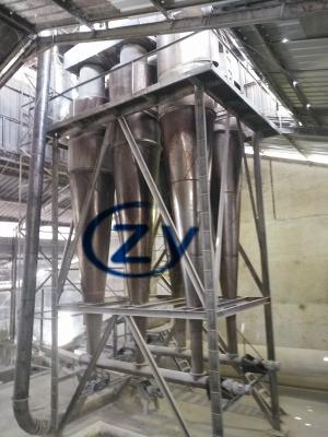 Secador instantâneo do secador do ar quente da máquina do processo do amido de batata na porcelana