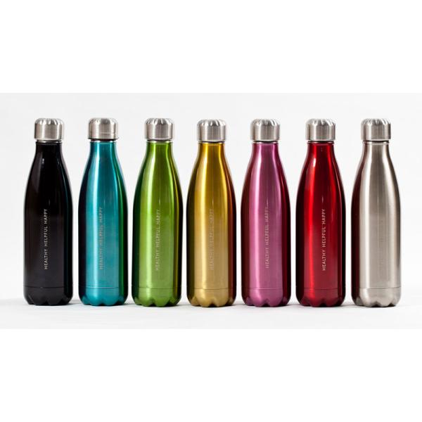 stainless steel insulated water bottle