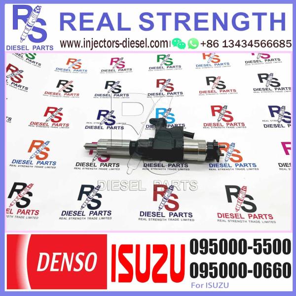 Common Rail Injector 095000-5500,095000-5501 for ISUZU 4HL1, 6HL1 8973675521,8973675522