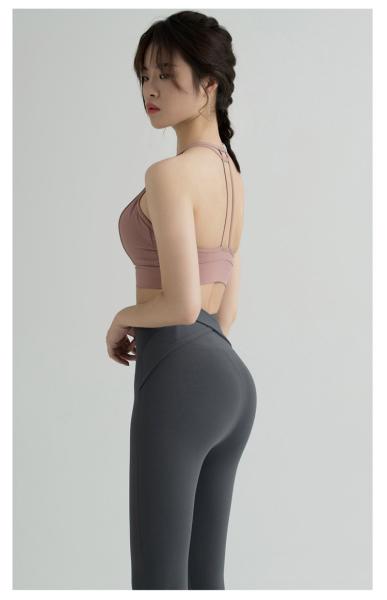 NEW HIGH WAIST YOGA PANTS WOMEN EUROPE AND THE UNITED STATES PEACH HIP EXERCISE TIGHT RUNNING SPEED DRY YOGA CLOTHES NAK