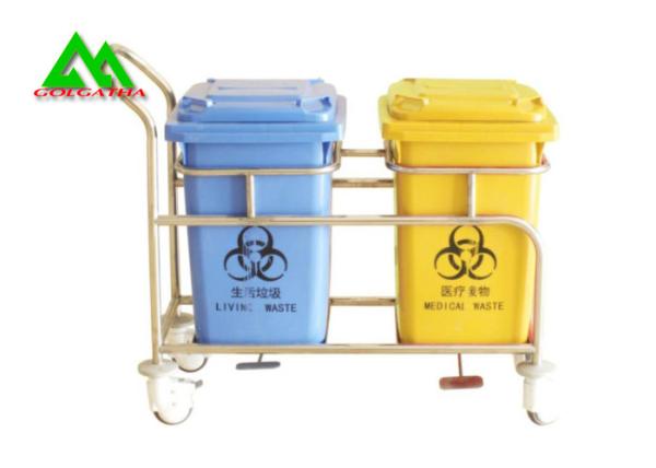 Metal Hospital Ward Equipment Medical Instrument Trolley For Medicine / Device