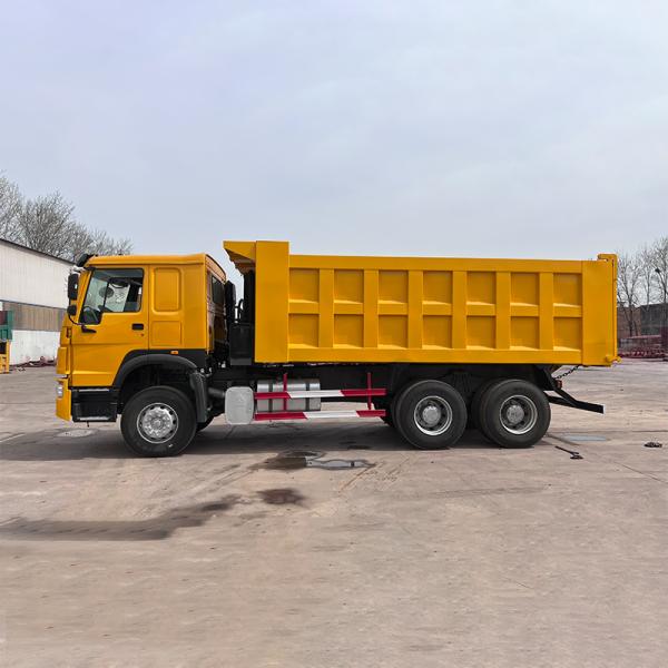 Left Steering 371HP HOWO 6*4 Used Dump Truck for Engineering Transportation Market