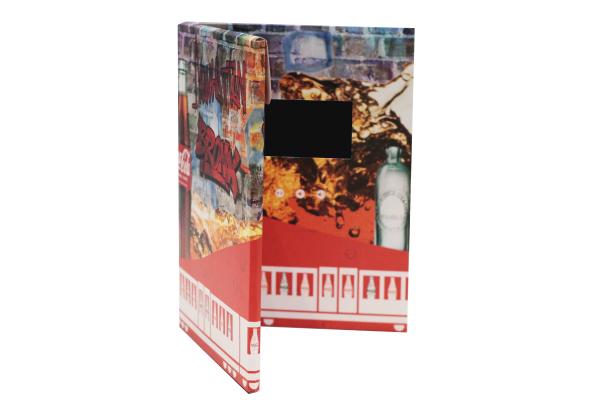 LCD Video Folder 16 9 Ratio 2.4” Screen 128MB Memory for Clear and Crisp Images