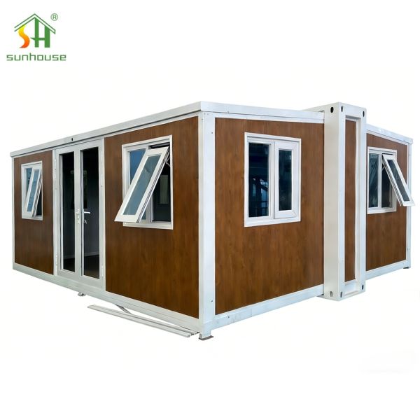 Quick Deploy Double Wing Expansion House , Compact Custom Modular Homes
