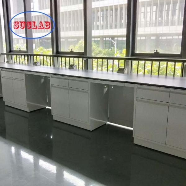Banco de laboratorio de química comercial, impermeable, multiusos, para la escuela