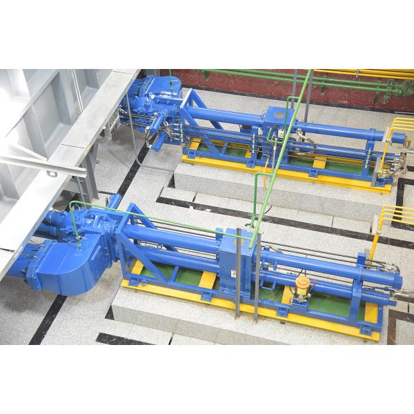 Two Cylinder Solid Waste Pump 40m3/H Stable Hydraulic Driving