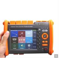 Refletômetro 1310NM 1550nm 26DB 24dB da fibra ótica do tela táctil VFL OPM OTDR
