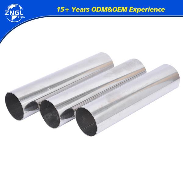 ZNGL-A117 Tubes en acier inoxydable carré laminées à froid 304 316 430 204