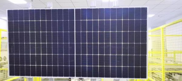 9BB M6 Half Cut Monocrystalline Solar Panel Pv 450W 24v Mono Perc Half Cut Panels