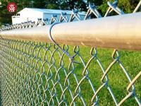 5ft 6ft 2m 3m Galvanized Diamond Chain Link Fence Corrosion Protection