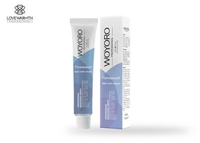 Anti volume personalizado PPD durável da cor do cabelo da alergia creme permanente livre