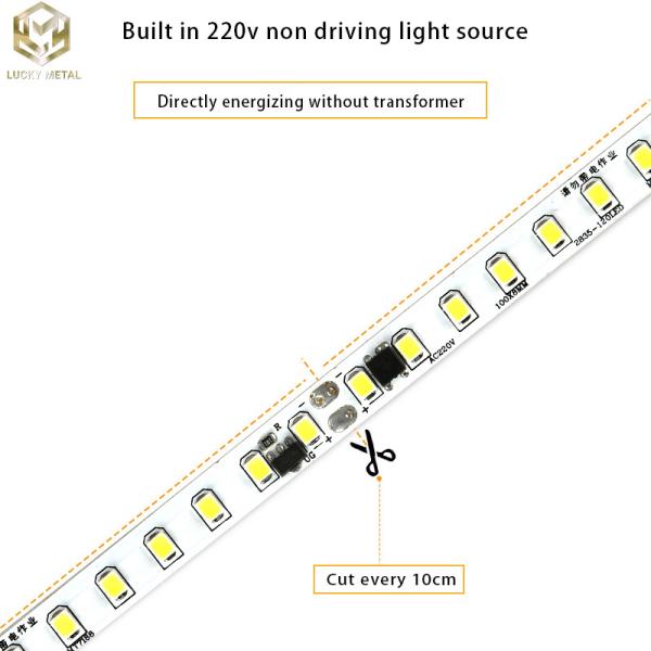 Custom Flexible Profile Aluminium Led Channel For Strip Lights 3m