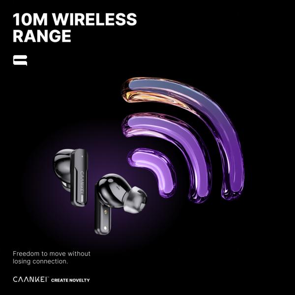 On Ear FF ANC Smart TWS True Wireless Stereo Earphones For IOS Android Devices