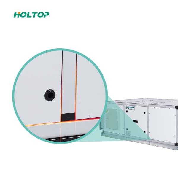 Commercial ERV HRV designed for public buildings shopping malls and restaurants with total heat recovery core and clean air