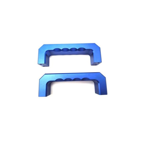 Silver Anodized CNC Precision Machined Parts , 0.002mm CNC Machine Aluminum Parts