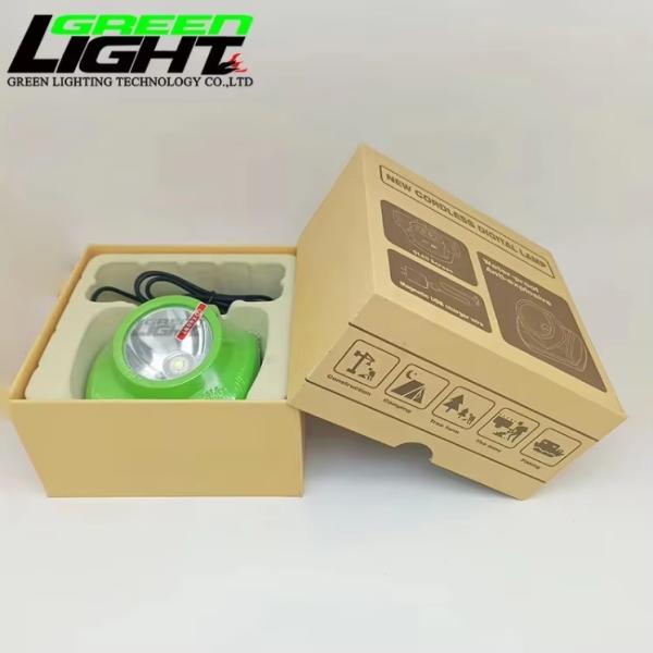 IP68 Explosion Proof Led Mining Headlamp 15000lux 7000mAh OLED Display Mining Safety Helmet Light