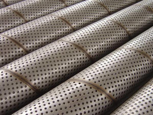 Architecture Perforated Exhaust Tubing , ASTM GB Perforated Muffler Tubing