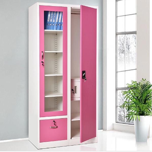 195cm Height ISO14001 Metal Clothing Cabinet