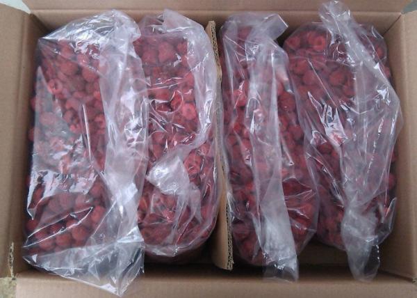 FDA Certified Top Delicious Bulk IQF Fruit Frozen Whole Raspberry for jam yogurt juice