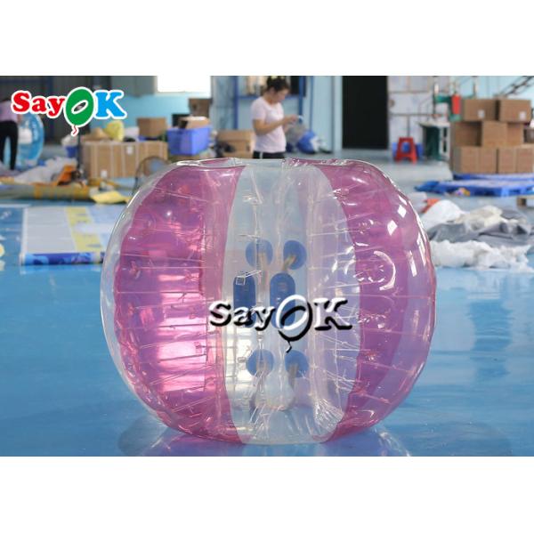 Надувные карнавальные игры для взрослых TPU PVC Body Zorb Bumper Ball Set Прозрачный синий розовый надувной пузырь Футбол