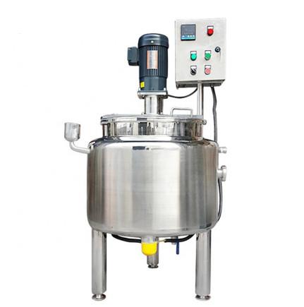 Electric Steam Jacketed Mixing Tank With Agitator 2000 Gallon