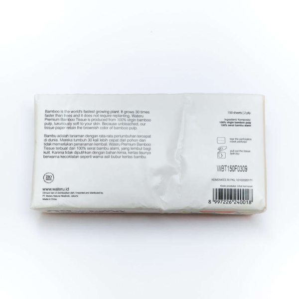 Professional Good Suppliers Strong ultra Soft White Color Bamboo 4ply Brown Facial Tissue