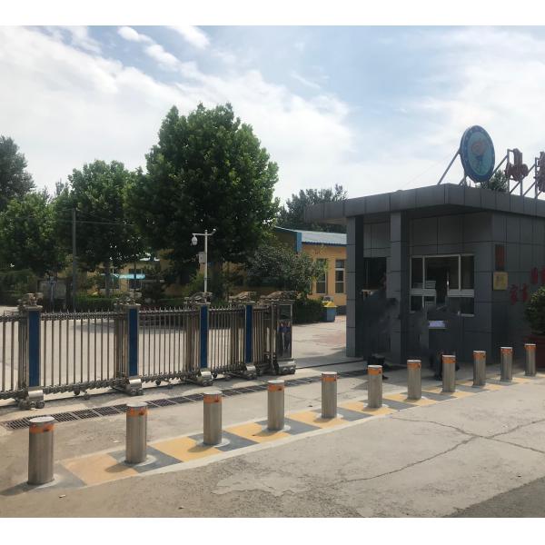 High Impact Resistance Manually Retractable Bollard 6±1mm Thickness for Security and Durability