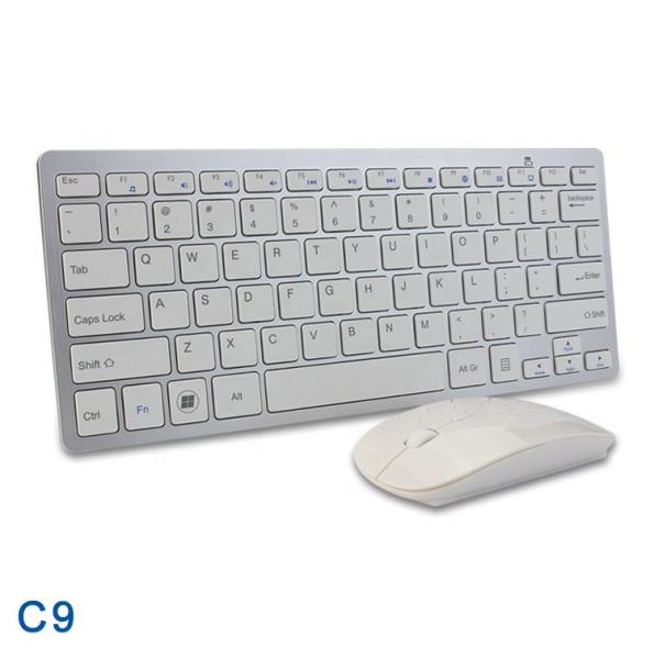 2.4G Wireless Mini Keyboard And Mouse Combo With Mouse Silent Key