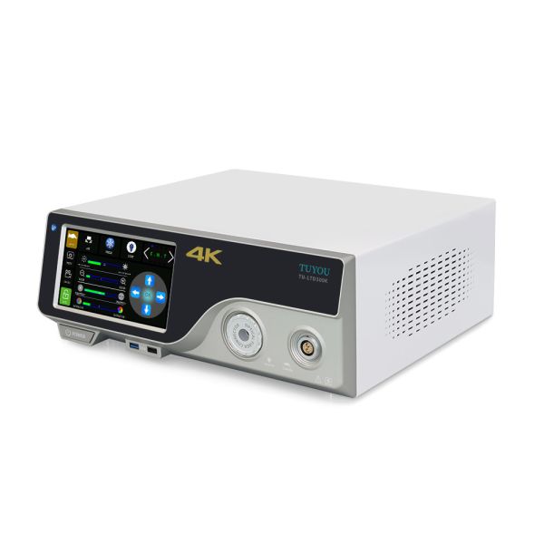 AI 4K UHD Endoscopic Camera System Built-in 100W LED Light Source & 4K Recorder 1/1.8 Sony CMOS Surgical Laparoscopy Imaging Equipment