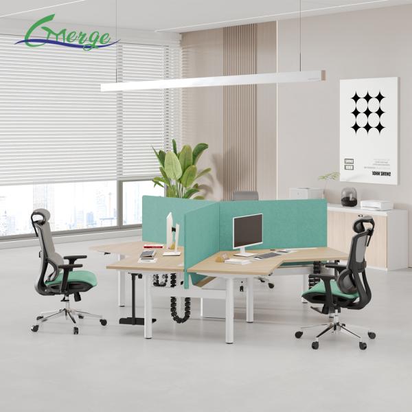 Customized Size Uplift Standing Desk Assembly Required 355 Lbs Weight Capacity Customizable