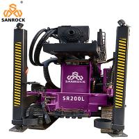 Máquina de perfuração de poço de água com motor diesel 73KW equipamento de perfuração de poço de água hidráulico