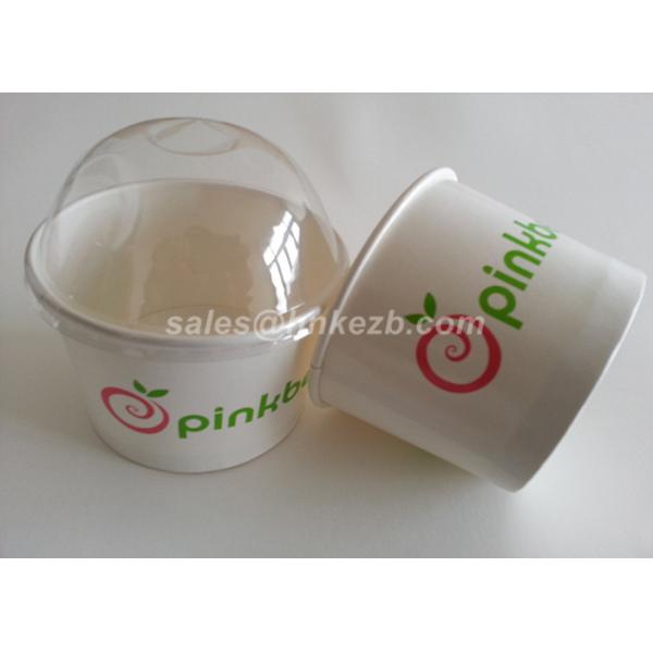 Small Paper Ice Cream Pint Containers / Custom Ice Cream Bowls 4oz 115ml