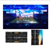 Aluguel de tela de led 500x500mm, fundo de palco gigante para ambientes internos e externos, parede de vídeo led p2.6 p2.9 p3.91 p4.81