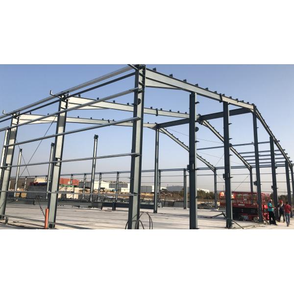 Large Span, Short Construction Period, Environmentally Friendly Galvanized Steel Structure Factory Building