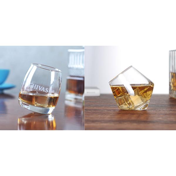 8 Oz Handmade Scotch Whiskey Glasses Ideal For Trendy Bars / Hotels